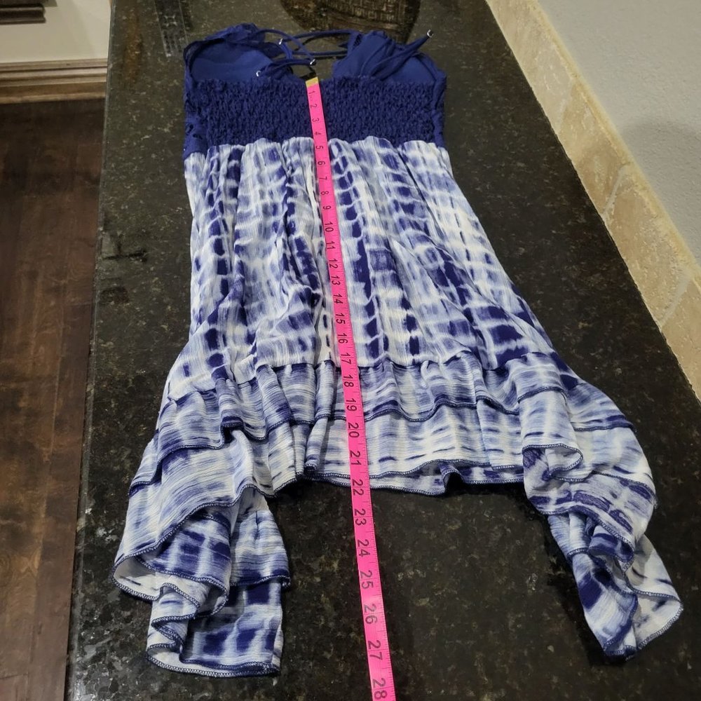 Rue21 Juniors Strappy Sleeveless Dress, Blue, Medium - Picture 10 of 11